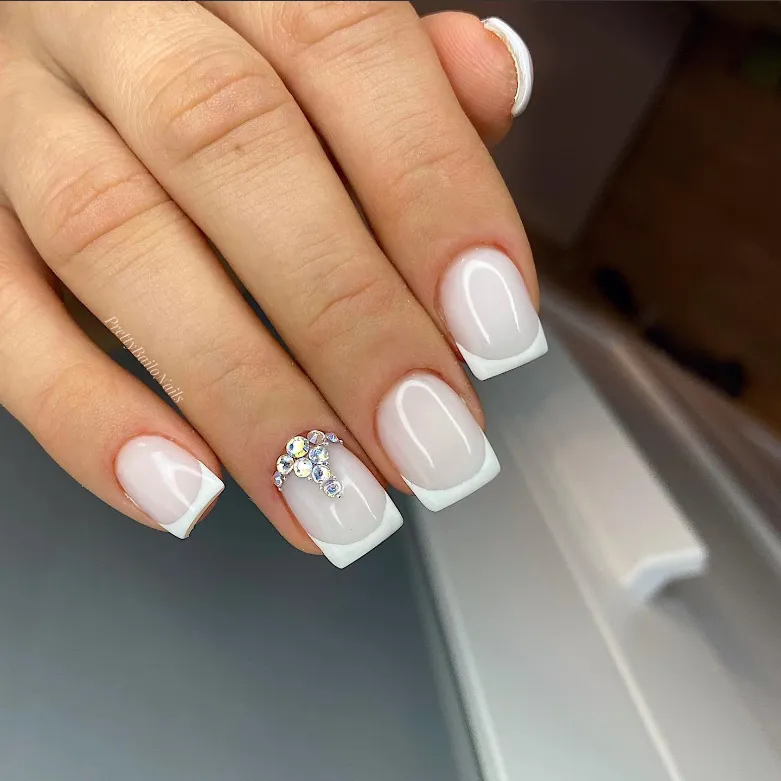 BIS Pure Nails UV/LED gel base MILKY WHITE, 7.5 ml