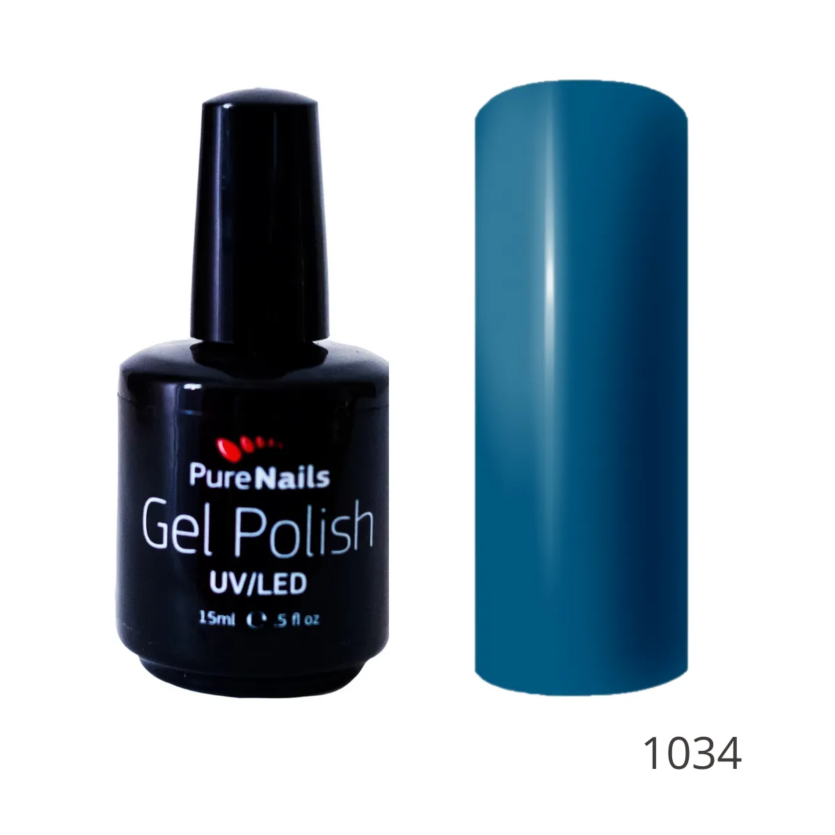BIS Pure Nails UV/LED gel nail polish 15 ml, 1034 OCEAN BREEZE