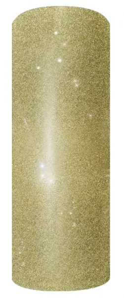 BIS Pure Nails UV/LED gel nail polish, 15 ml, 6009 GOLD GLITTER
