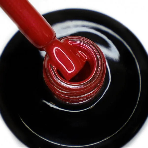 BIS Pure Nails UV/LED gel nail polish, 15 ml, 6068 MICROSHINE RED