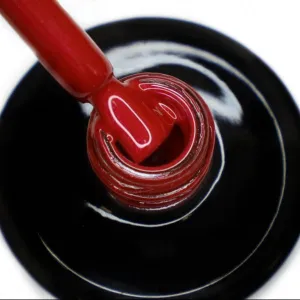 BIS Pure Nails UV/LED gel nail polish, 15 ml, 6068 MICROSHINE RED