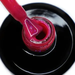 BIS Pure Nails UV/LED gel polish 15 ml, 6003 DISCO RED