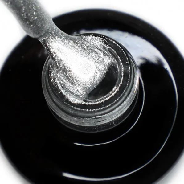 BIS Pure Nails UV/LED gel polish 15 ml, 6010 SILVER STAR