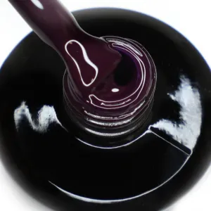 BIS Pure Nails UV/LED gel polish 15 ml, 6309 DEEP PURPLE