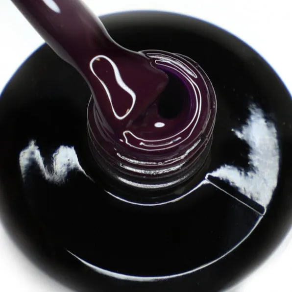 BIS Pure Nails UV/LED gel polish 15 ml, 6309 DEEP PURPLE