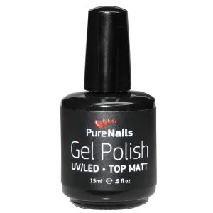 BIS Pure Nails UV/LED matted effect TOP MATT, 15 ml