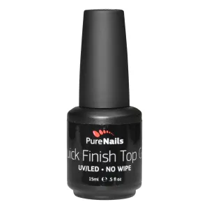 BIS Pure Nails UV/LED Quick Finish TOP without sticky layer, 15ml / 10ml / 7.5ml