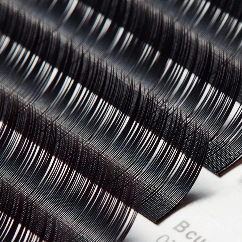 BL Lashes Laser Mink eyelash extensions C-0.12-MIX TRAY
