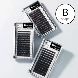 BL Lashes Laser Mink eyelash extensions ONE size, B shape