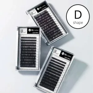 BL Lashes Laser Mink eyelash extensions ONE size, D shape