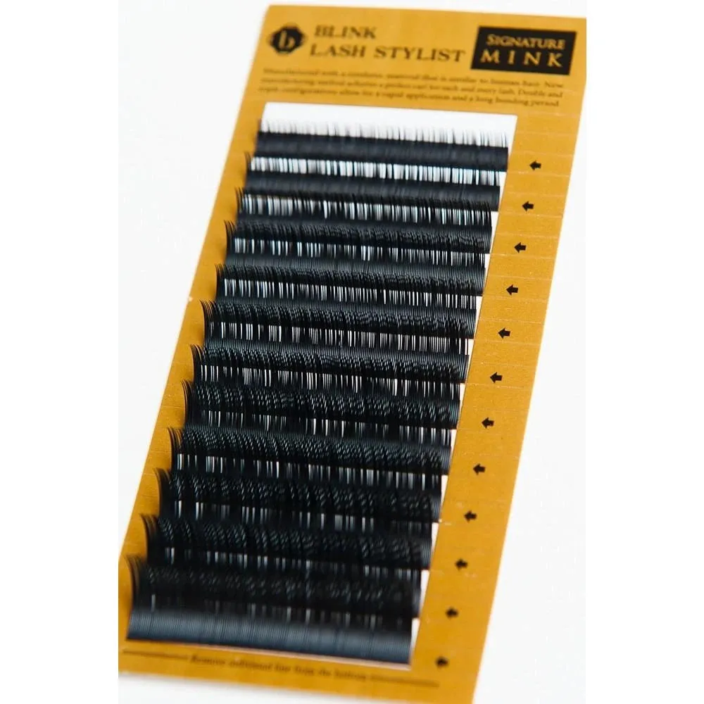 BL Lashes Mink eyelash extensions ONE SIZE - J - 0.15, FINAL SALE