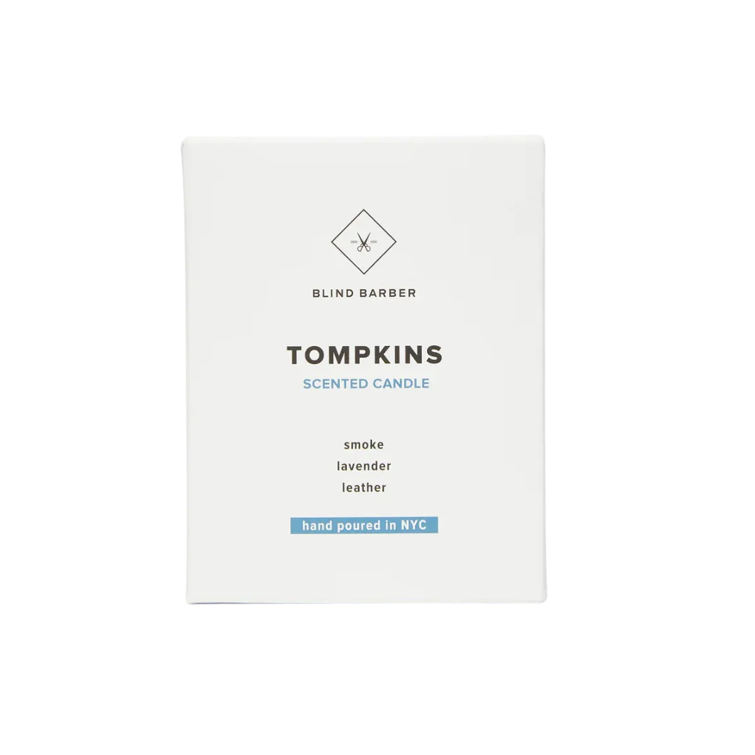 Blind Barber Tompkin Scented Candle
