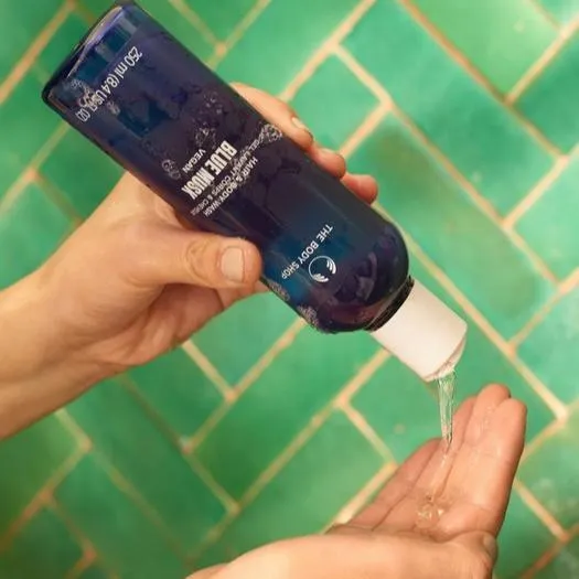 Blue Musk Hair and Body Wash The Body Shop