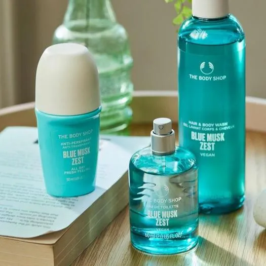 Blue Musk Zest Eau De Toilette The Body Shop