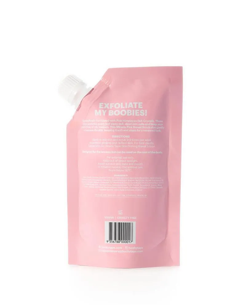 Booby Tape Miracle Pink Breast Scrub