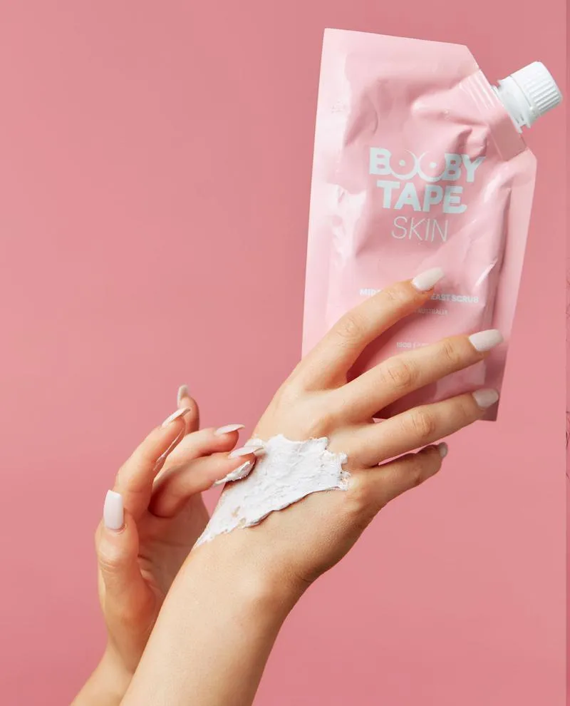 Booby Tape Miracle Pink Breast Scrub