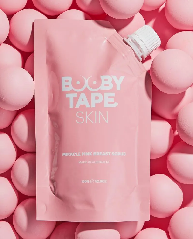 Booby Tape Miracle Pink Breast Scrub