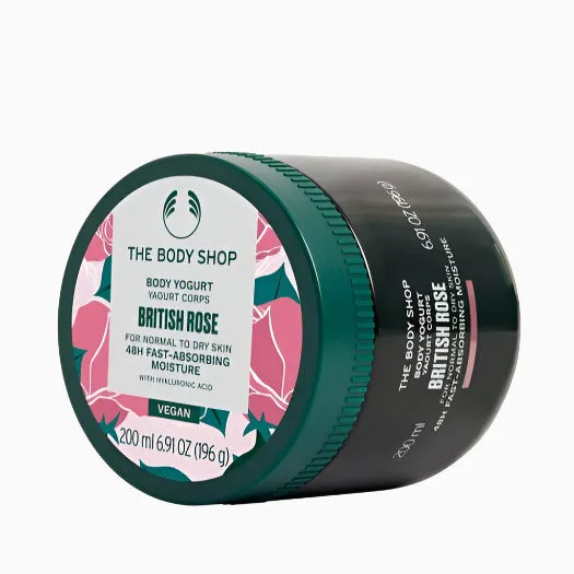 British Rose Body Yogurt The Body Shop