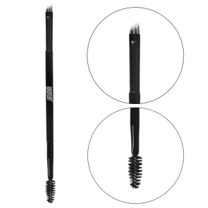 BRONSUN® eyebrow tinting brush, spoolie   angled BRT-0003