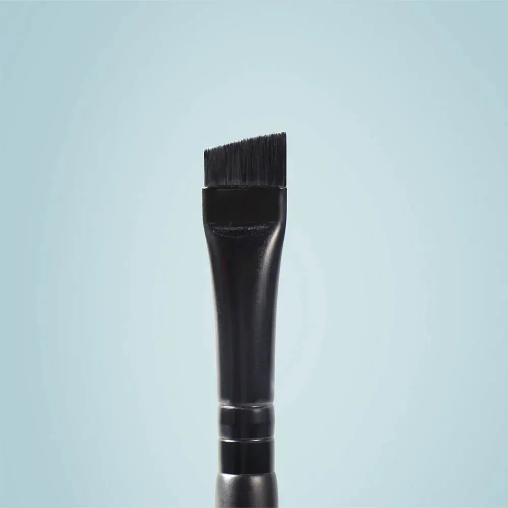 BRONSUN® eyebrow tinting brush, spoolie   angled BRT-0003
