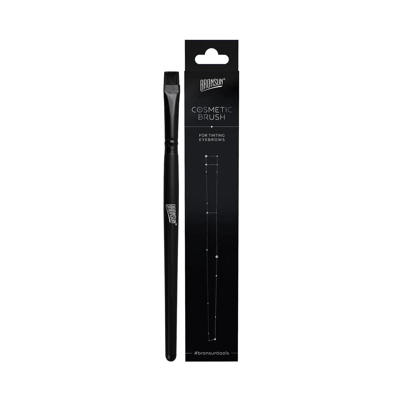 BRONSUN® eyebrow tinting brush, straight BRT-0004
