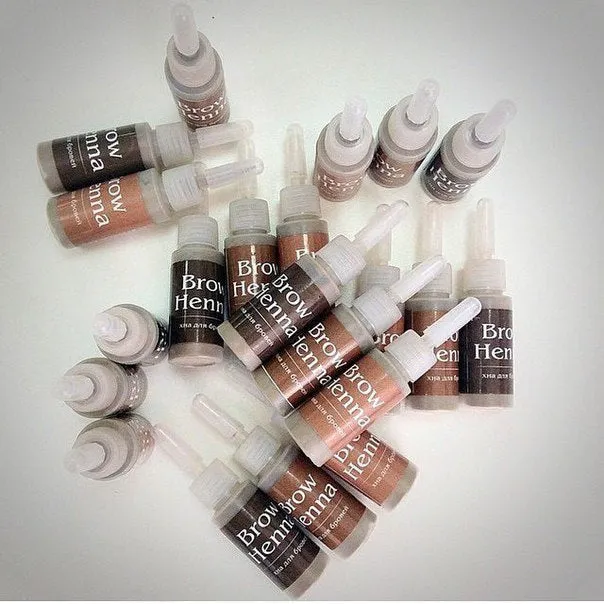 Brow Xenna® Lash Brow Henna, 3 vial SET