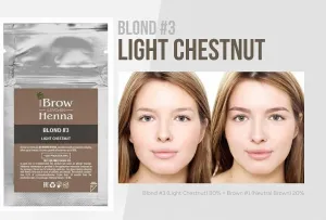 Brow Xenna® Lash Brow Henna, sachet BLOND No3