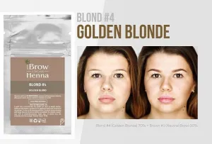 Brow Xenna® Lash Brow Henna, sachet BLOND No4