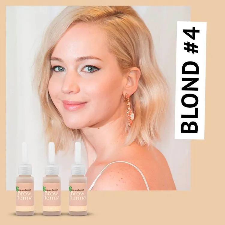 Brow Xenna® Lash&Brow Henna, vial BLOND No4