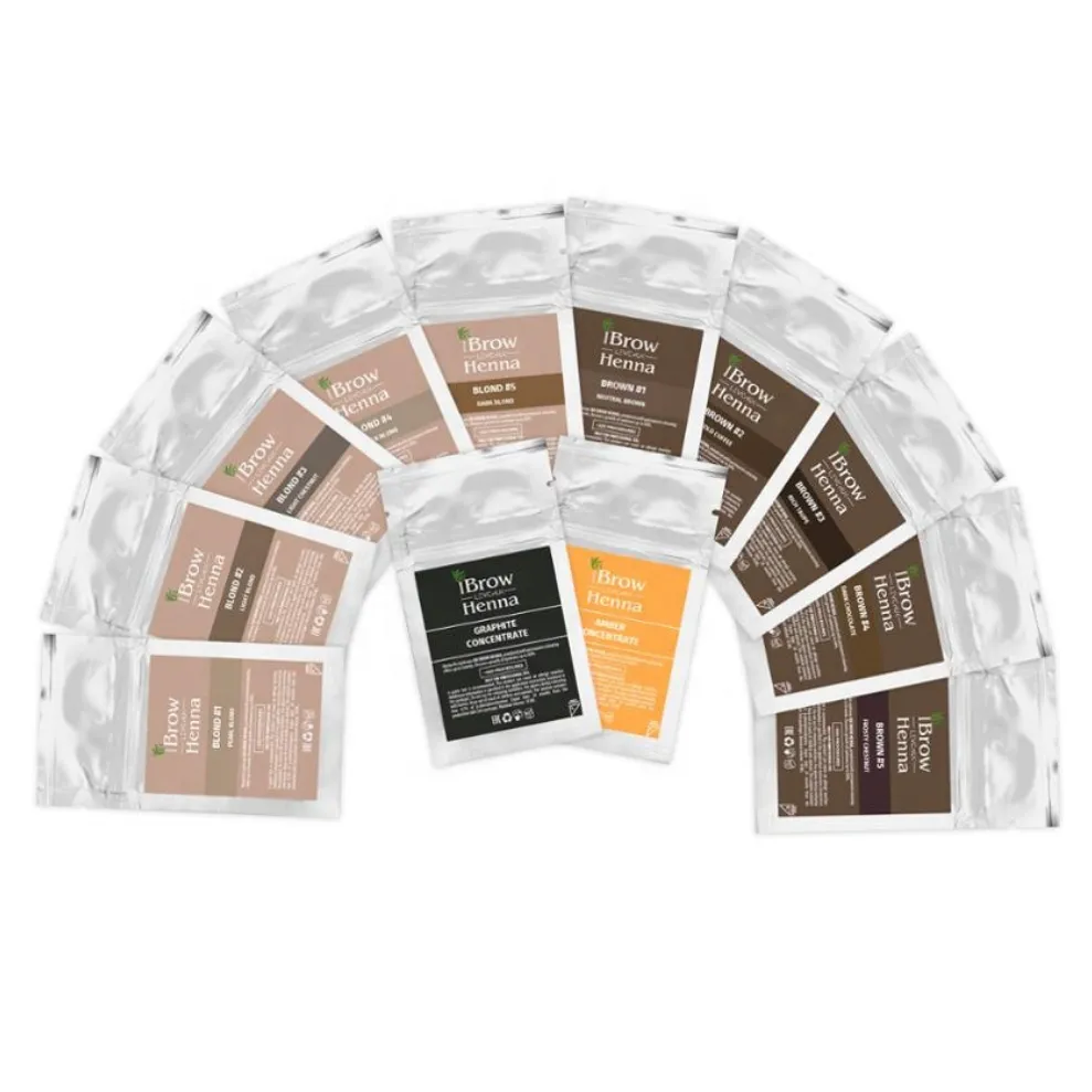 Brow Xenna®Lash&Brow Henna concentrate sachet, AMBER