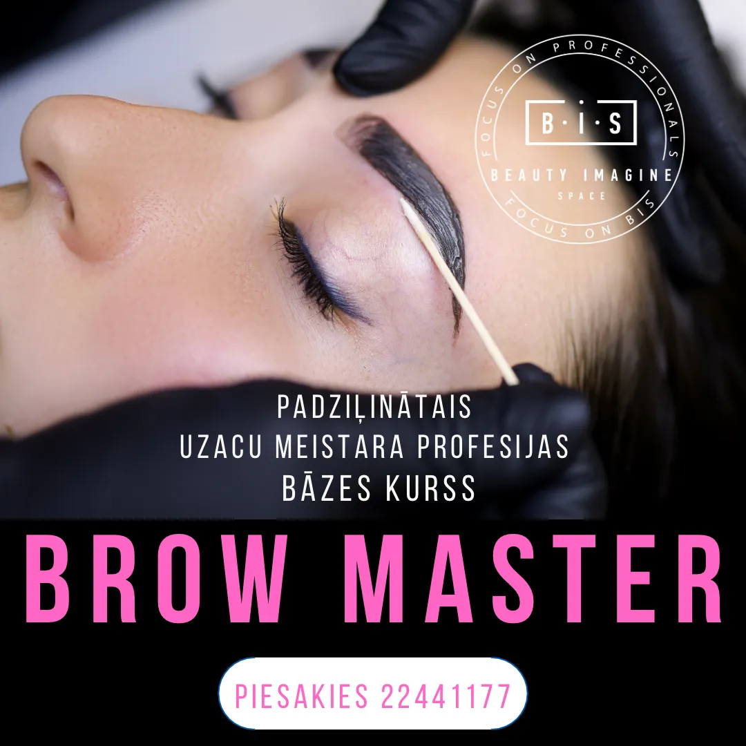 Bāzes kurss BROW MASTER, 2 licencēti sertifikāti