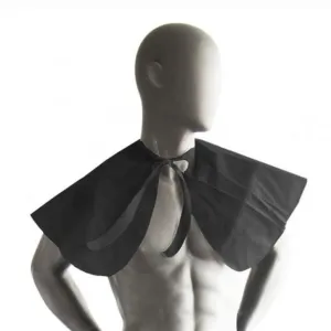 Cape for Beauty procedures BLACK, non-woven