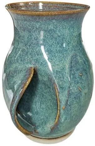Castle Arch Pottery Hand Warmer Mug 17 Ounces Microwave and Dishwasher Proof (Left Hand)