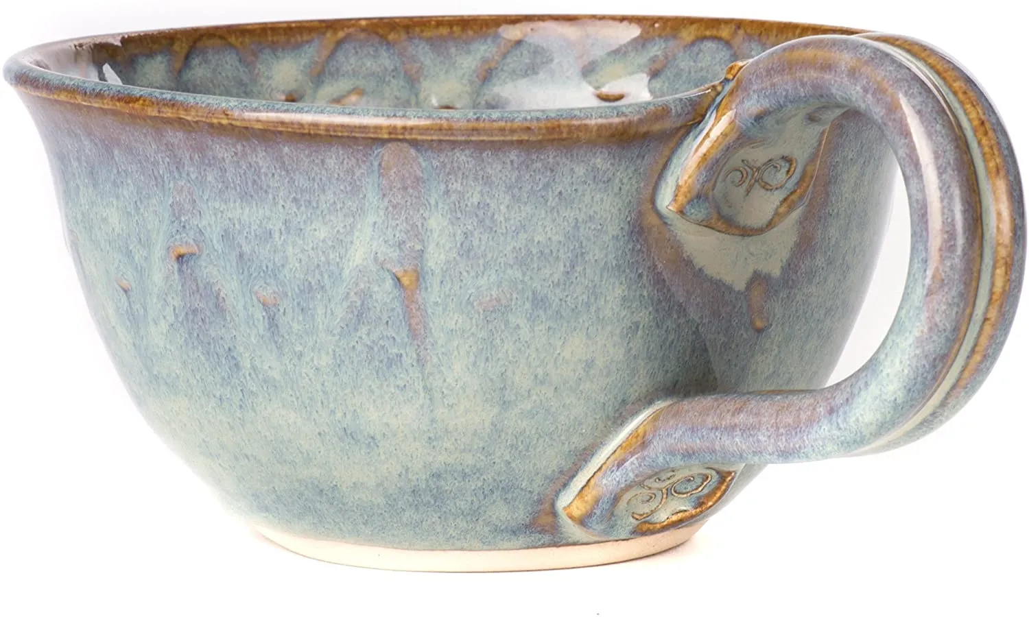 Castle Arch Pottery Irish Handmade Berry and Fruits Washing Bowl 500ml 6x3 Inches