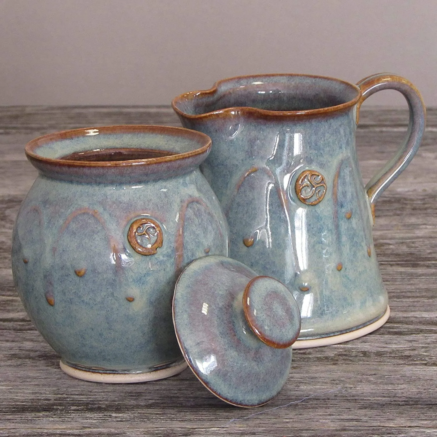 Castle Arch Sugar and Creamer Set