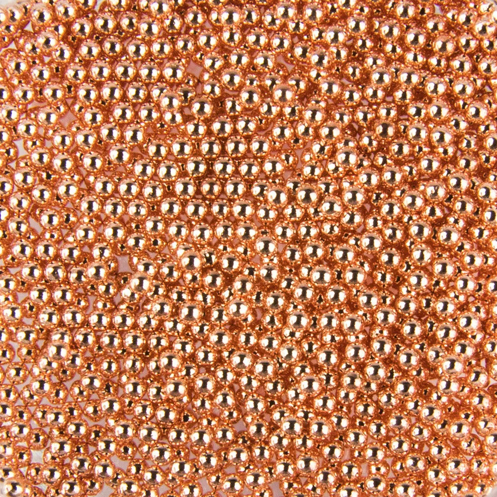 Caviar for nail design metal beads, ROSE GOLD