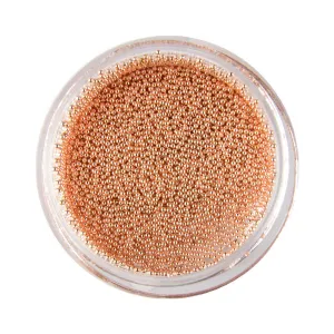 Caviar for nail design metal beads, ROSE GOLD