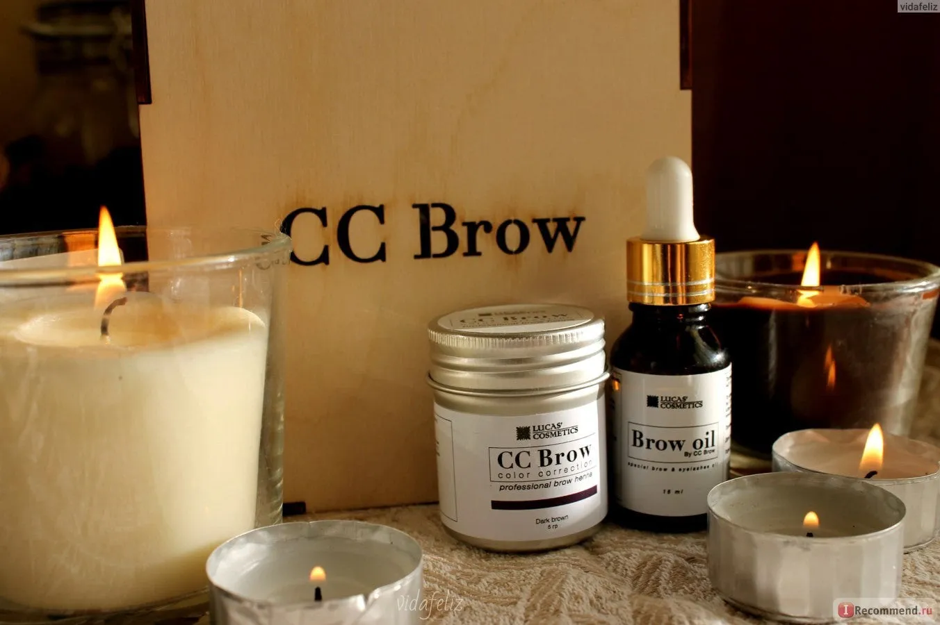 CC Brow biotattoo HENNA for eyebrows 5gr, BROWN