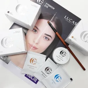 CC Brow eyebrow dye tint gel type, BROWN