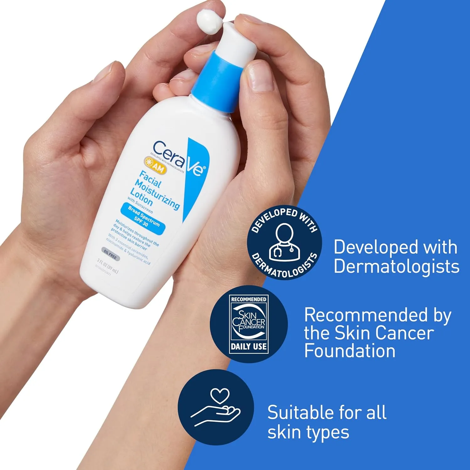 CERAVE AM FACIAL MOSITURIZING LOTION WITH SPF 30