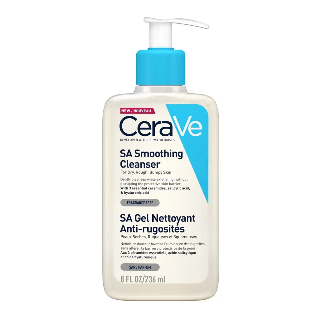 CERAVE SA SMOOTHING CLEANSER BUMPY SKIN 236ML