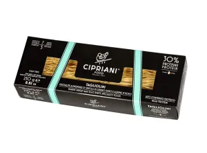 Cipriani Food High Protein 30% Tagliolini Extra Thin Egg White Pasta, 8.82 oz