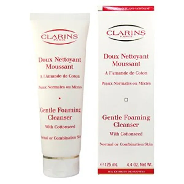 Clarins Gentle Foaming Cleanser with Cottonseed (Normal to Combination Skin) by Clarins
