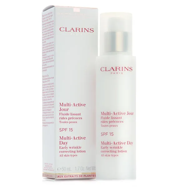 Clarins Multi-Active Day Early Wrinkle Correcting Lotion SPF 15 (All Skin Types) by Clarins