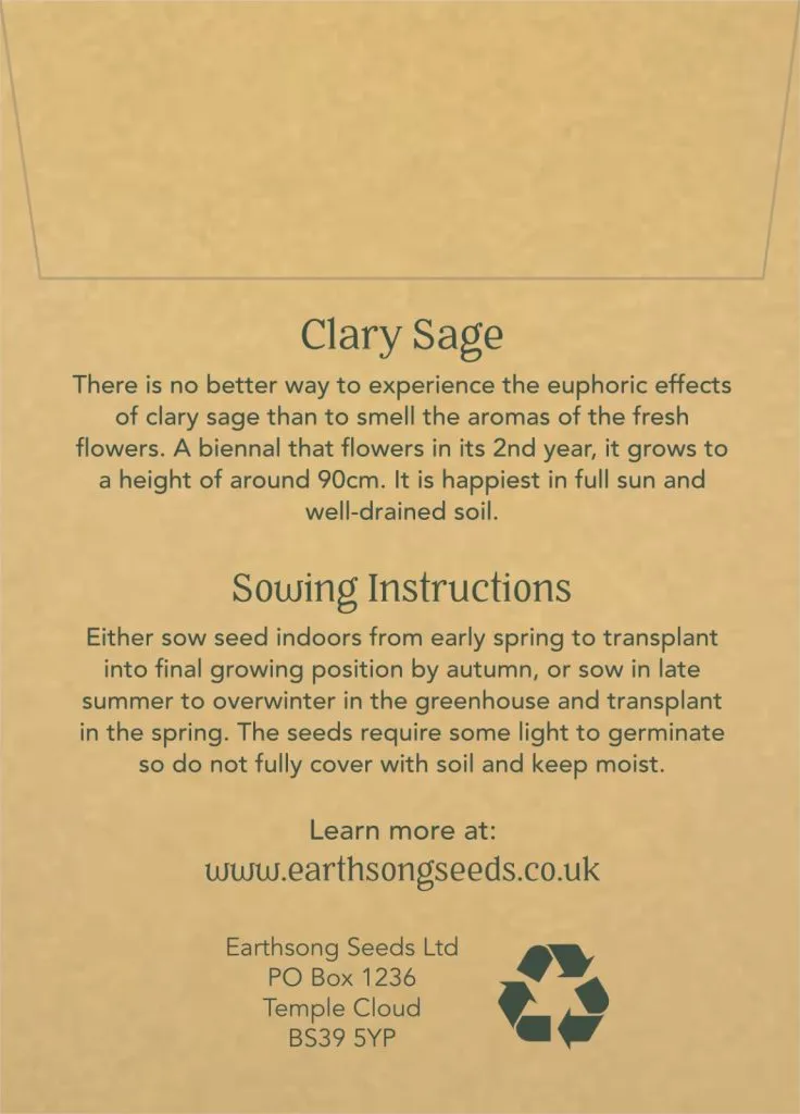 Clary Sage Seed Pack