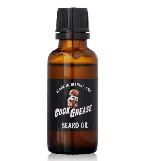 COCK GREASE (Beard Oil) With Aloe Vera and Coconut Oil - 1 oz/30ml