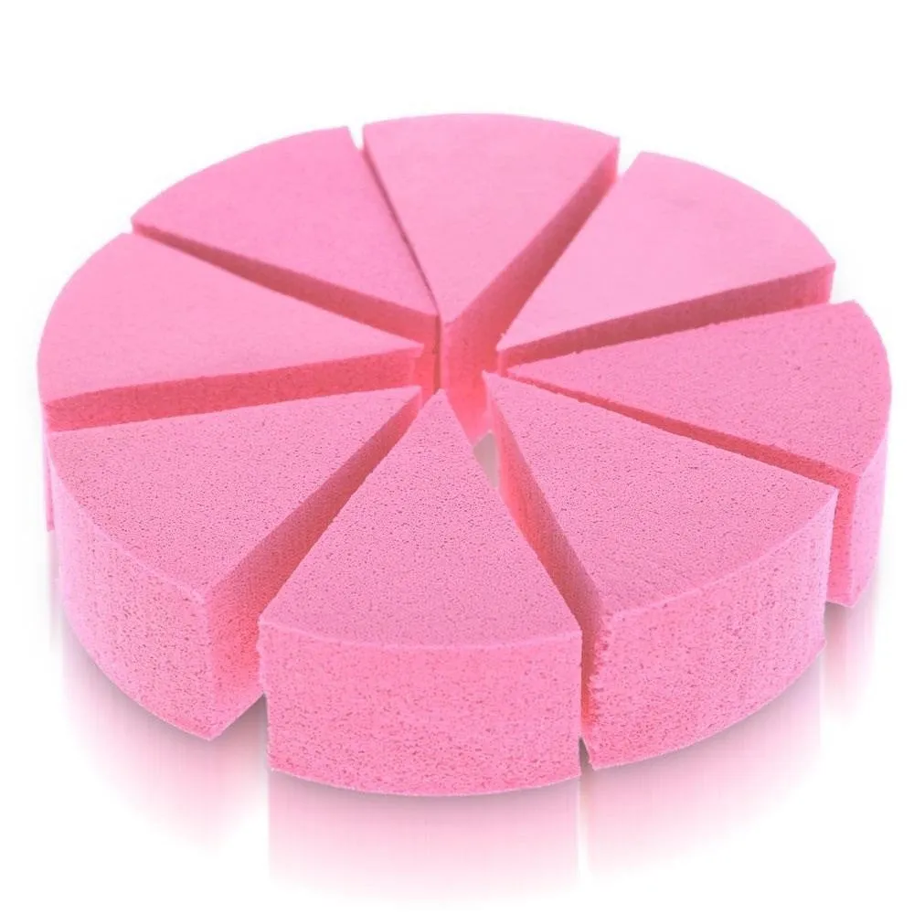 Cosmetic sponge for beauty procedures 8 piece set, WHITE