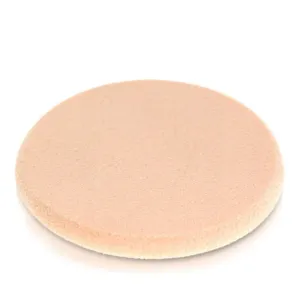 Cosmetic sponge for beauty procedures, skin tone round
