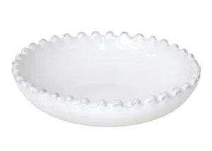 COSTA NOVA Pearl Collection Stoneware Ceramic Mini Bowl 4.25", White