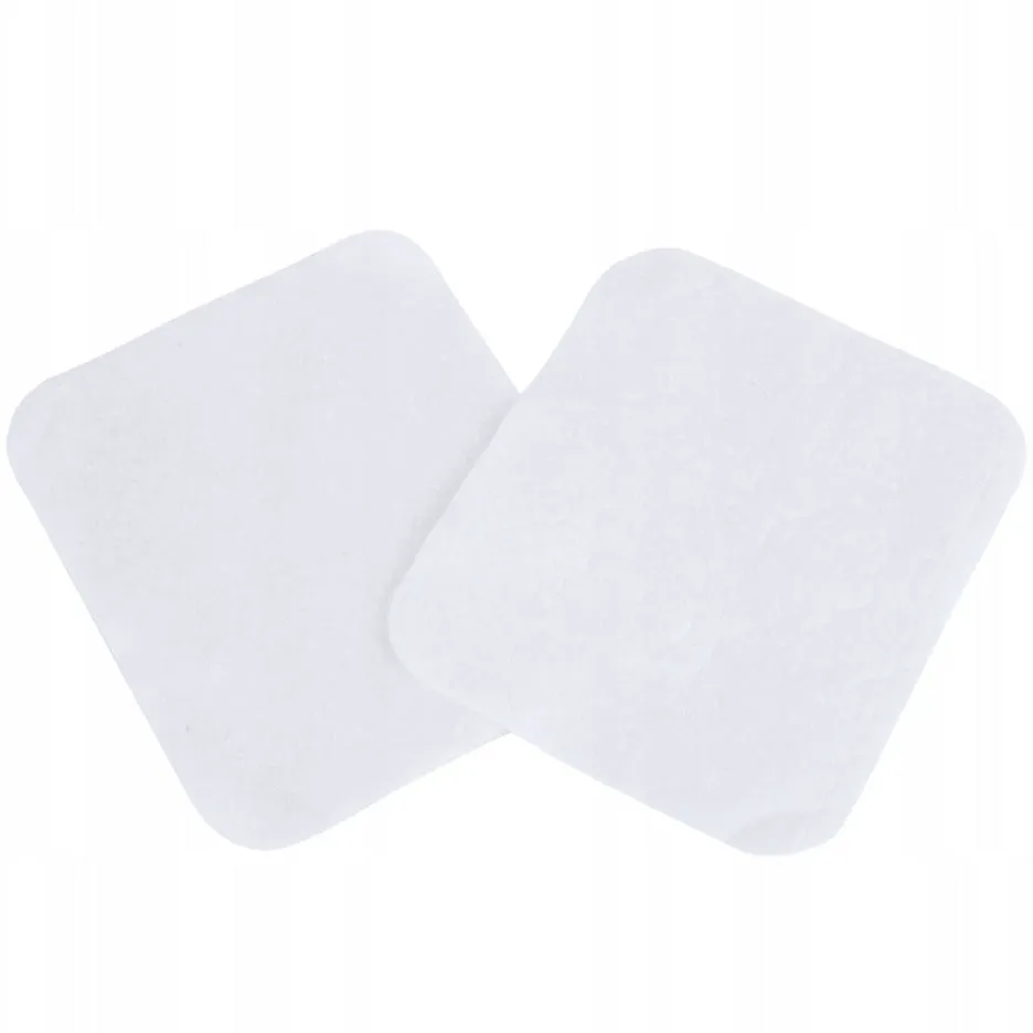 Cotton cosmetic pads square 9x10cm, 1000 pieces